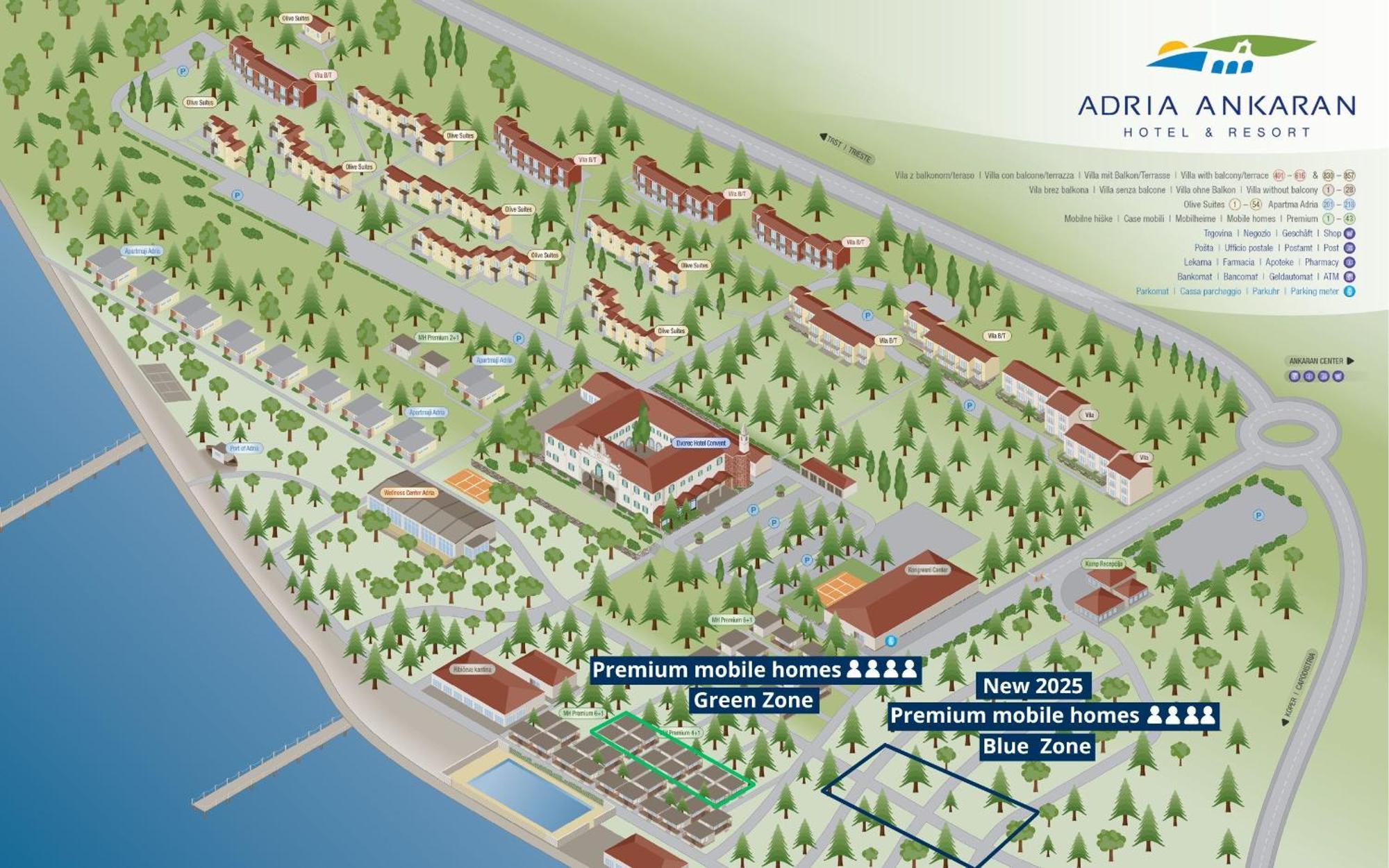 Premium Mobile Homes - Hotel & Resort Adria Анкаран Экстерьер фото